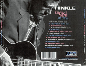 James Hinkle : Straight Ahead Blues? (CD, Album)