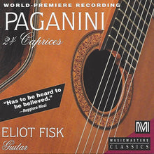 Load image into Gallery viewer, Paganini* – Eliot Fisk : 24 Caprices (CD, Album)
