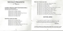 Load image into Gallery viewer, Paganini* – Eliot Fisk : 24 Caprices (CD, Album)
