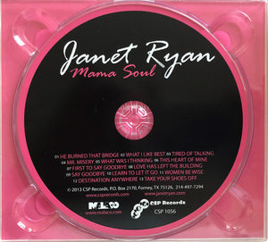 Janet Ryan : Mama Soul (CD, Album)
