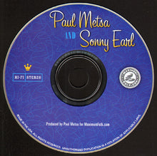 Load image into Gallery viewer, Paul Metsa And Sonny Earl : White Boys Lost In The Blues (CD, Album)
