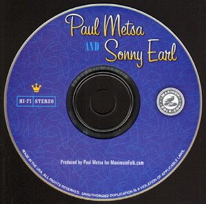 Paul Metsa And Sonny Earl : White Boys Lost In The Blues (CD, Album)