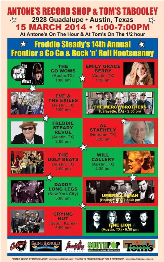 Freddie Steady's 14th Annual Frontier A Go Go (Poster)