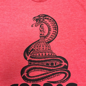 Cobras, Red, 3xl - T-shirt