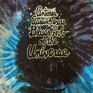 Antone's Blues Hub Of The Universe, Blue Tie Dye, 3xl - T-shirt