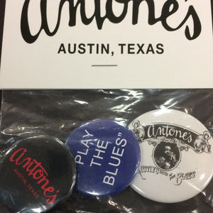 Antone's Button Pack - 3 Pack - Miscellaneous