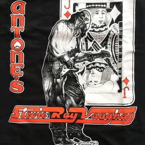 Stevie Ray Vaughan Antone's, Black, Xl - T-shirt