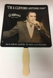 Clifford Antone - Hand Fan / Fundraiser For Home - Miscellaneous