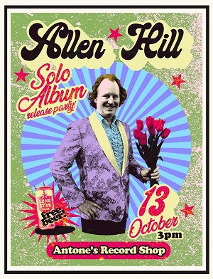 Allen Hill - Event Poster By Billie Buck - Poster