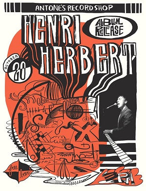 Henri Herbert - Event Poster By Billie Buck - Poster