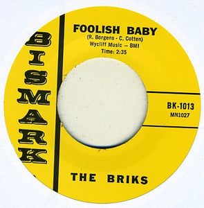 The Briks - Can You See Me / Foolish Baby (7")