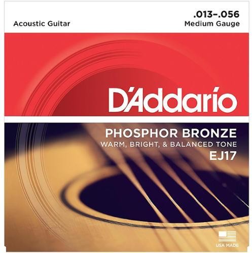 D'addario Phosphor Bronze - Medium Gauge .013-.056 - Music Equipment