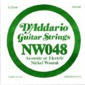 Single Guitar String - D'addario Nw048 - Music Equipment