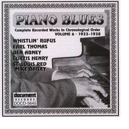 Various Artists - Piano Blues 6: 1933-1938 - CD