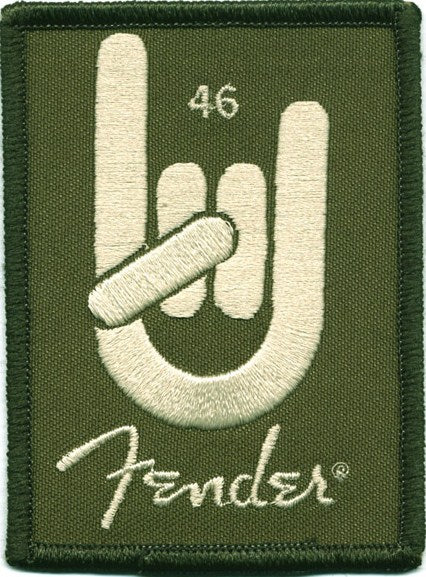 Fender Patch - Fender Rock On Patch - Accessories