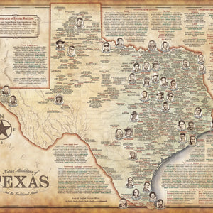Texas Music Map