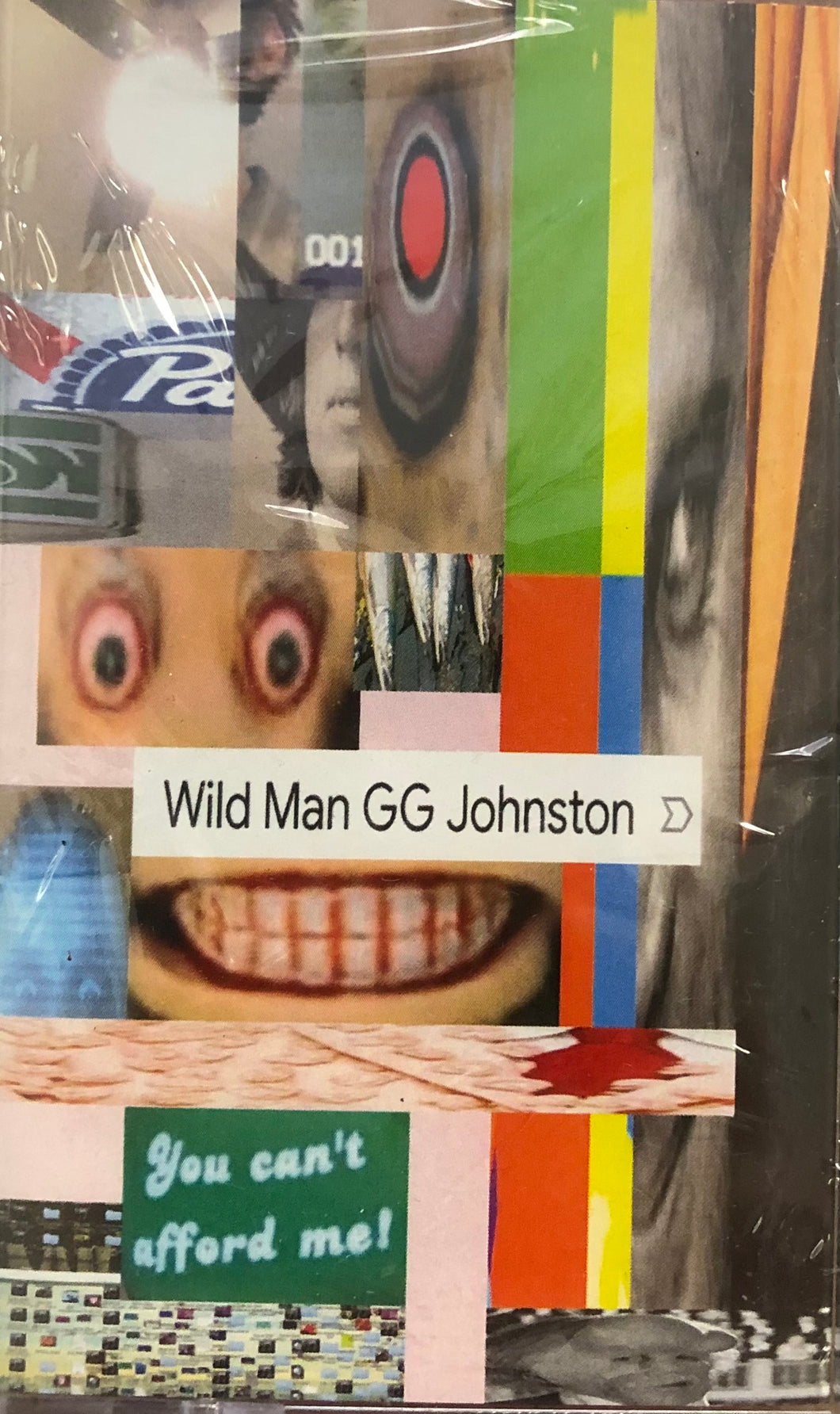 Wild Man GG Johnston - You Can't Afford Me (Cass, Album)