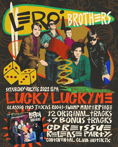 LeRoi Brothers - Lucky Lucky Me Poster