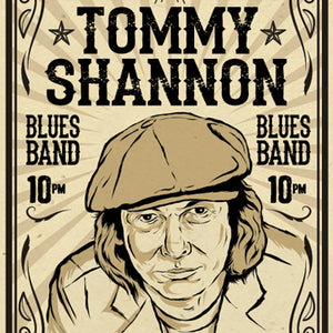 Tommy Shannon - Mojohand Poster - Poster