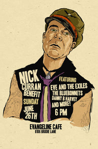 Nick Curran - Mojohand Poster - Poster