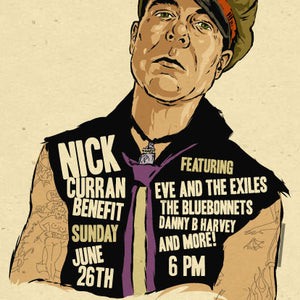 Nick Curran - Mojohand Poster - Poster