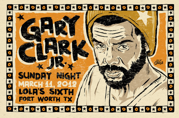 Gary Clark Jr - Mojohand Poster - Poster