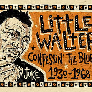 Little Walter - Mojohand Poster - Poster
