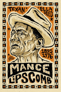Mance Lipscomb - Mojohand Poster - Poster