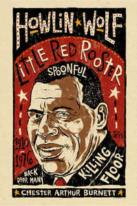 Howlin' Wolf - Mojohand Poster - Poster