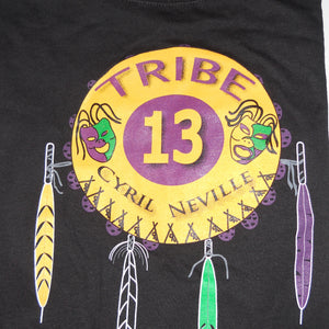 Cyril Neville Tribe 13, Black, Medium - T-shirt