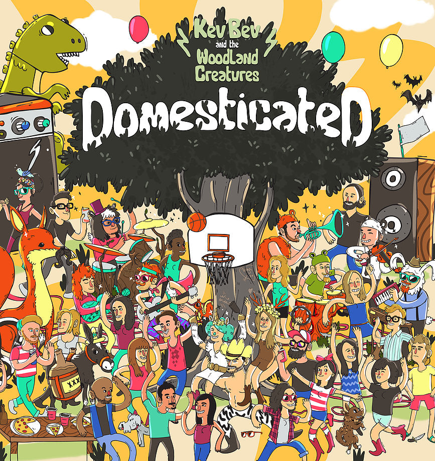 Kev Bev And The Woodland Creatures Collins - Domesticated - Vinyl