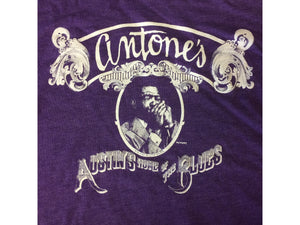 Antone's Purple Little Walter, Purple, Women's Xl - T-shirt