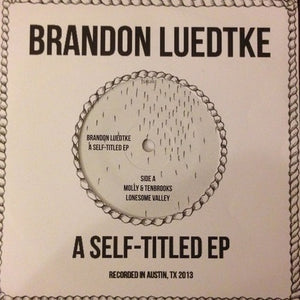 Brandon Luedtke - Brandon Luedtke - Vinyl