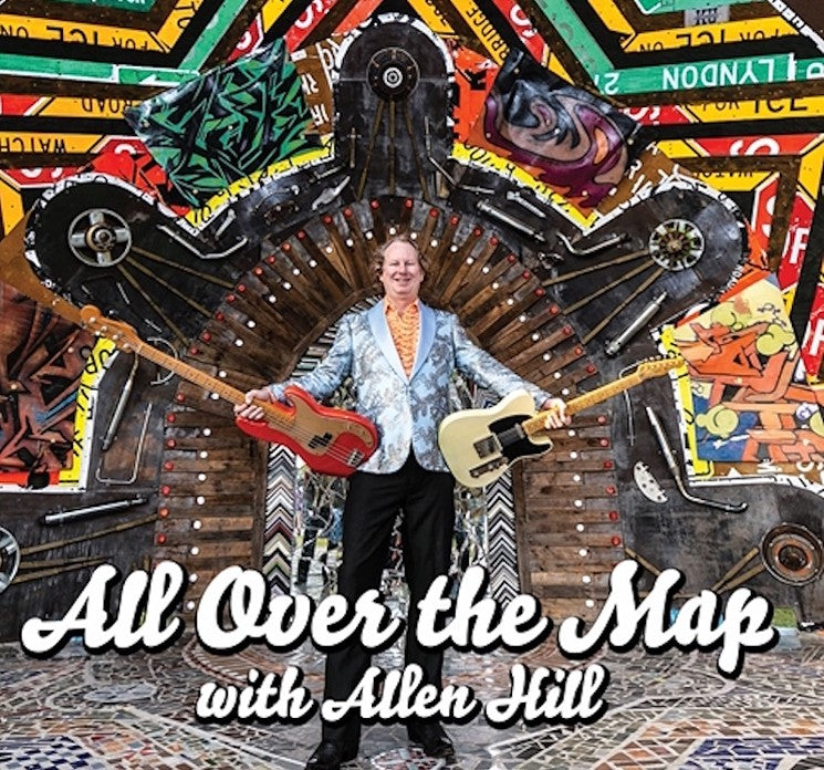 Allen Hill - All Over The Map - CD