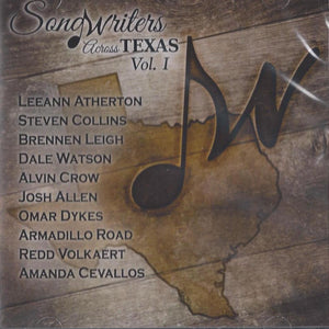 Various Artists - Songwriters Across Texas Vol. 1 - CD