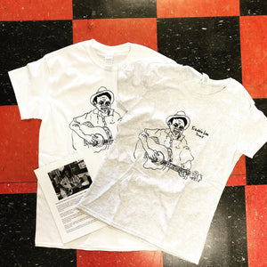 Frankie Lee Sims By Tim Kerr, Grey, Women's Large - T-shirt