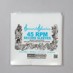 7” Plastic Sleeves (100 count)